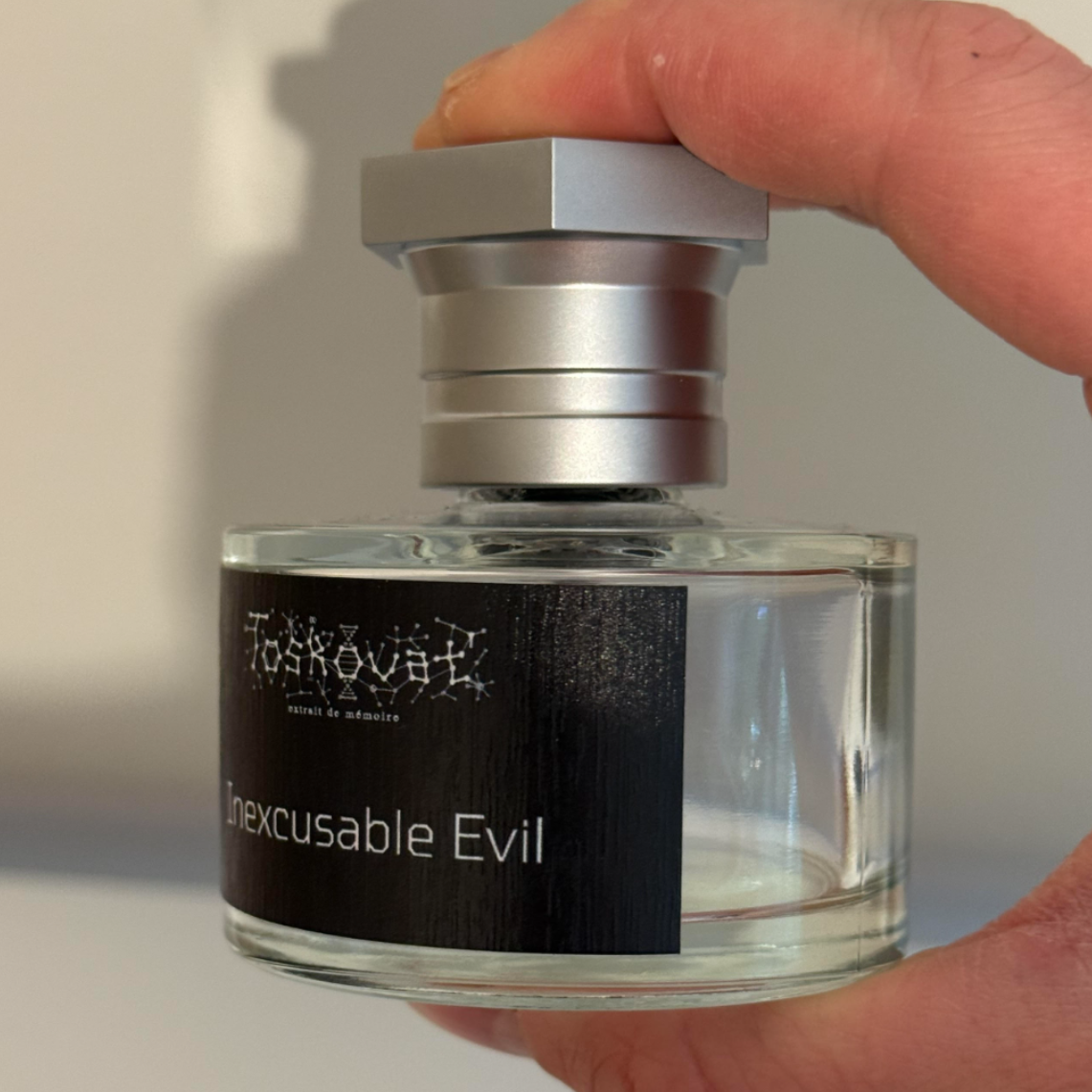 Inexcusable Evil Empty Bottle + Box